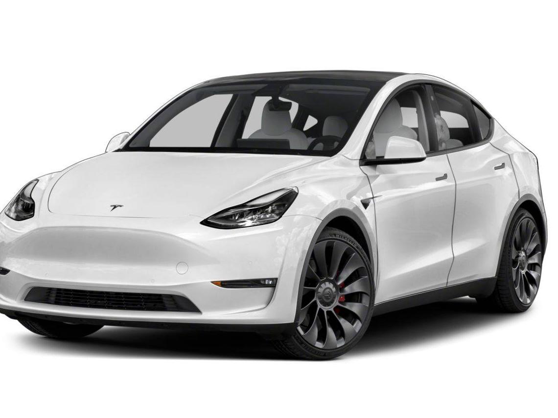 TESLA MODEL Y 2020 5YJYGDEF9LF005559 image